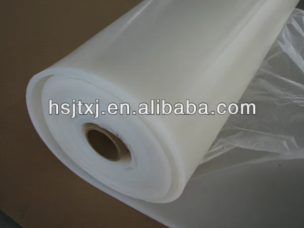 White Silicone Rubber Sheet 250mm x 3.00 mm x 250mm. 10" x 10" Isolation 