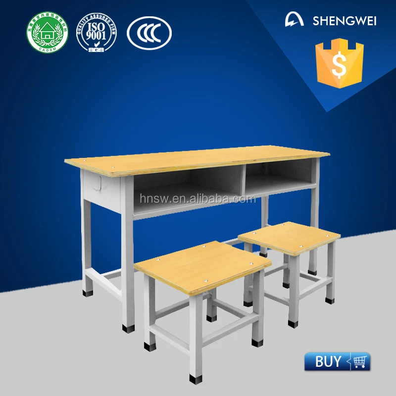 School Desk And Chair For 2 Person Use Adult School Desk For