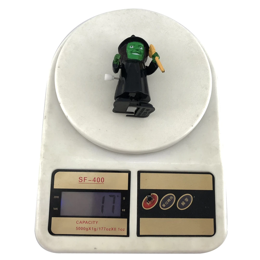 Hot selling  funny witch plastic  halloween wind up toys for kid