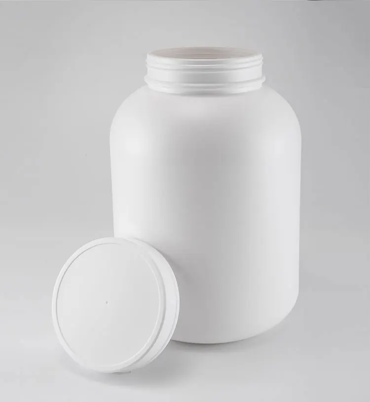 2019 New Empty Protein Powder Container 500ml/4000ml Plastic Tubs With