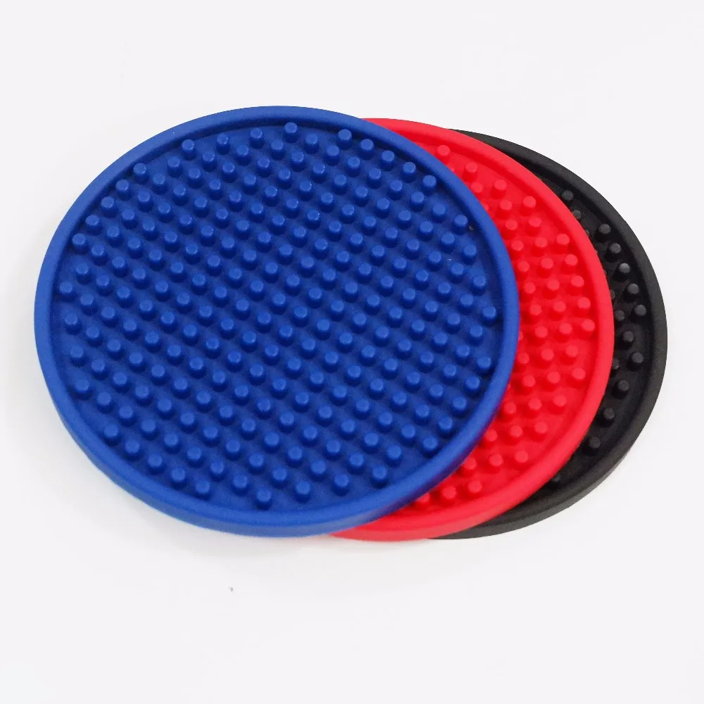 促销礼品杯状杯垫硅胶工厂价格杯垫茶咖啡杯杯垫