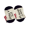 Don't Grow Up it's a trap sock cotton unisex Sock Slippers ankle socks funny quote Get Lucky sock