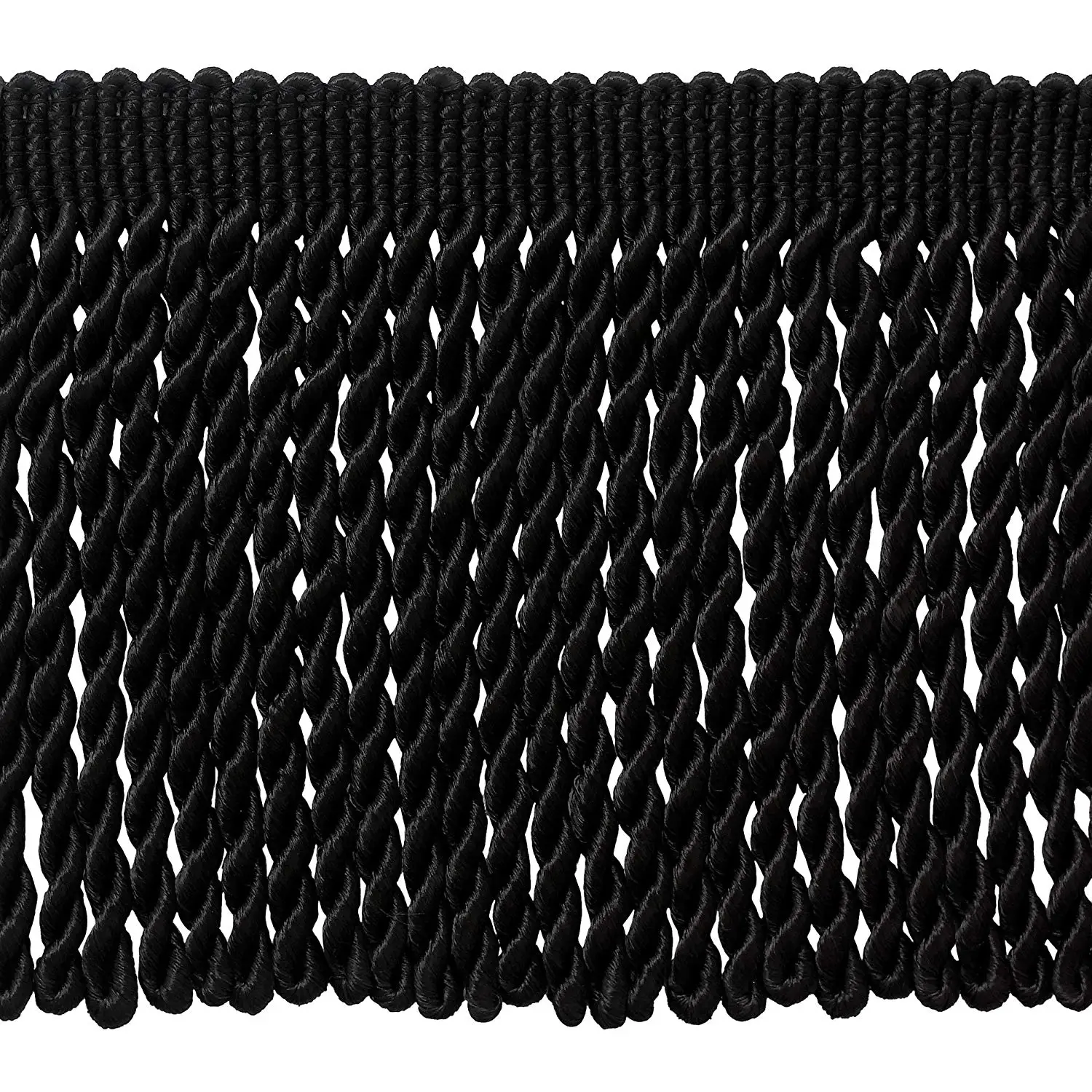White Olive Green Light Gold Style# DB6 16 Ft // 5 Meters 5.4 Yard Value Pack of 6 Inch Long Bullion Fringe Trim Olive Garden 010