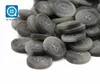 SK matte fashion 32L Gray Garland Four Holes Fine Edges Polyester Resin Buttons