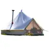 2019 Luxury waterproof customize sibley outdoor 5m glamping canvas bell tent