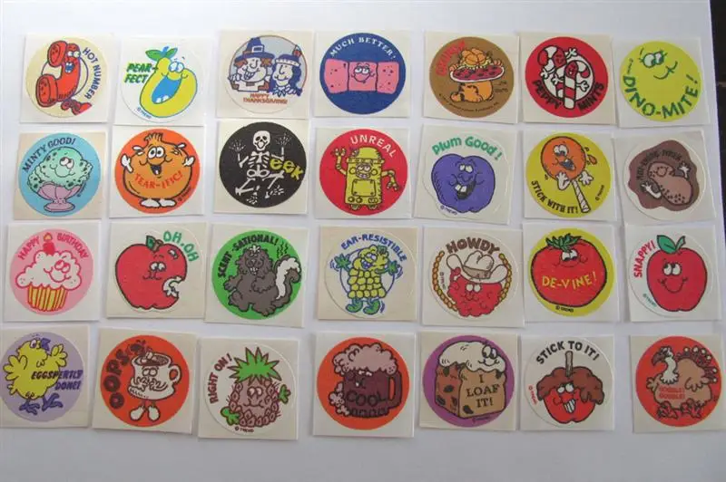 High Quality Fruit Adhesive Scented Scratch And Sniff Sticker Buy
