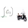 White-wall tyre where to buy scooter parts wenling import&export Bumper Set (Retro Scooter)