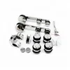 Tempered glass sliding shower door wheel roller for circular tube