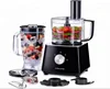 High class design 6 in 1 multi function food processor with accessories storage box