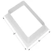 thermoformed vacuum abs plastic frame for machine