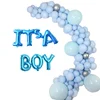 2019 new party supplies IT'S A BOY foil balloon balloon garland kit baby shower decoration