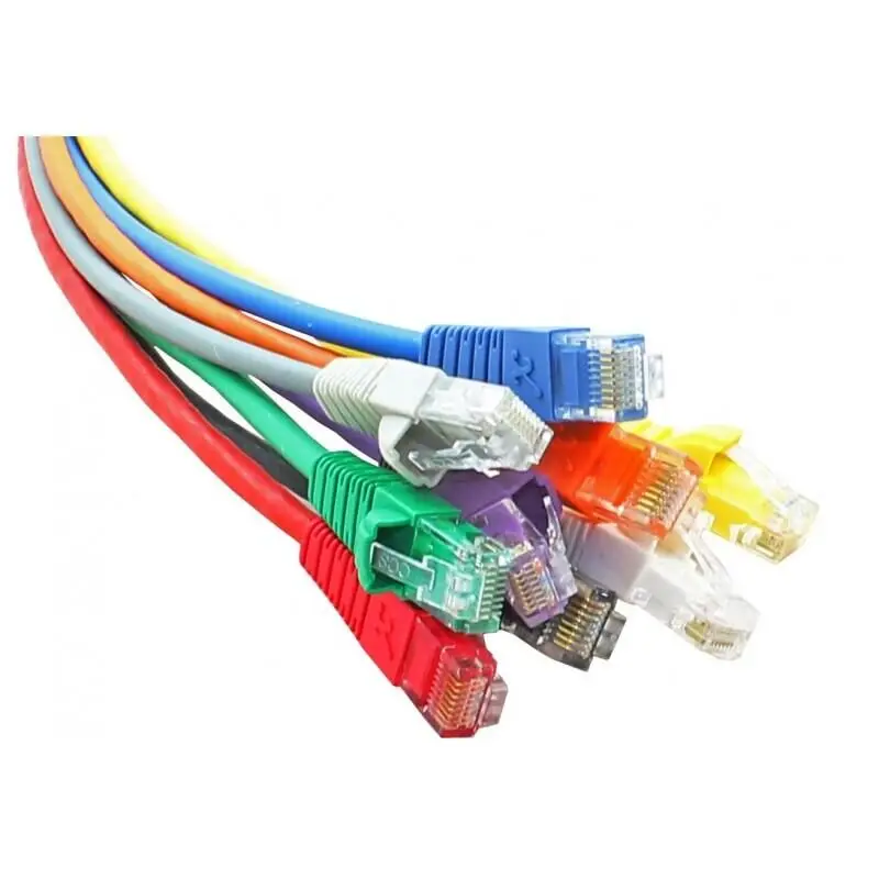 XINGLAI 0.2-0.5m UTP CAT5E Network Cable RJ45 Jumper Copper Twisted Pair Cable for 100M Ethernet Switching Router PC LAN Cable Cable Length : Half a Meter, Color : Black XINGLAI 0.2-0.5m UTP CAT5E Network Cable RJ45 Jumper Copper Twisted Pair Cable for 100M Ethernet Switching Router PC LAN Cable Cable Length : Half a Meter, Color : Black