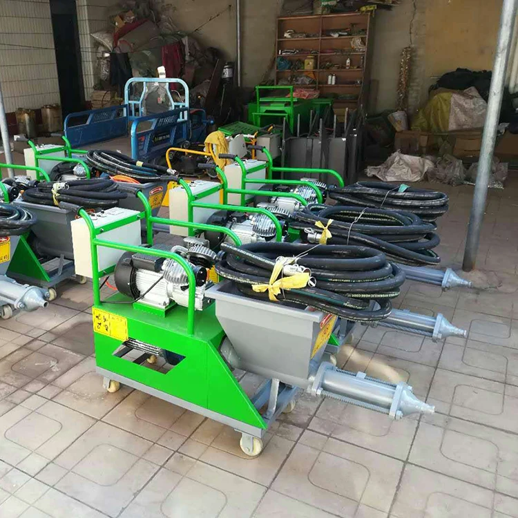 Small construction machinery screw cement grout pump /cement mortar