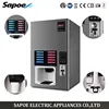commercial espresso machine and coffee maker with coin and bill reader