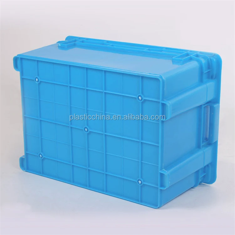 Seafood Waterproof Crate 20kgs Loading Capacity Solid Plastic Fish