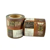 Custom printing plastic roll film material wrapper protein bar packaging
