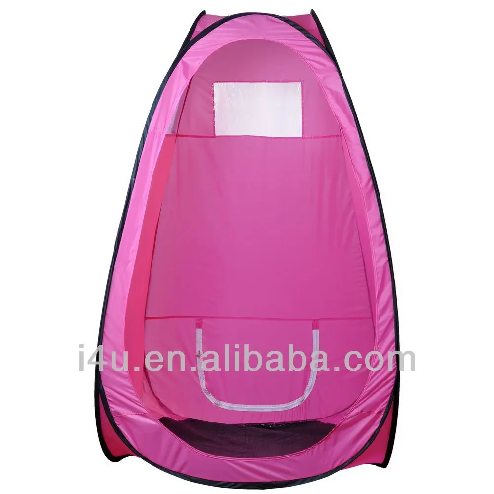 Pink Pop Up Spray Tanning Tent Portable Easy Set Up Infant Privacy Tent