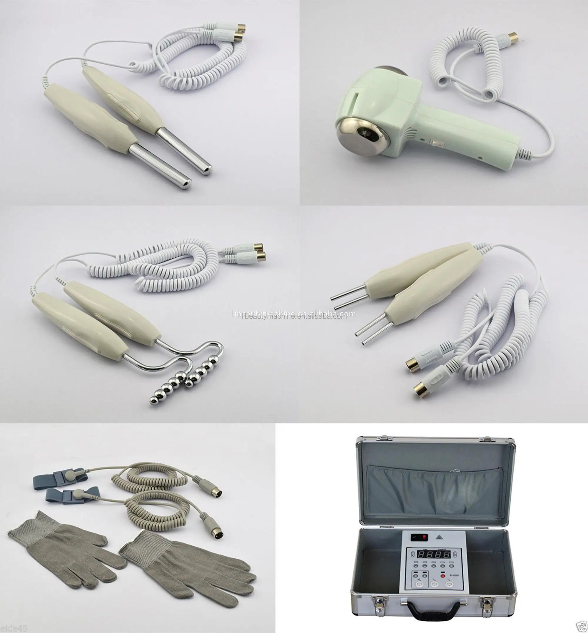 Microcurrent Face Massager Bio Face Lift Machine With Magic Glove