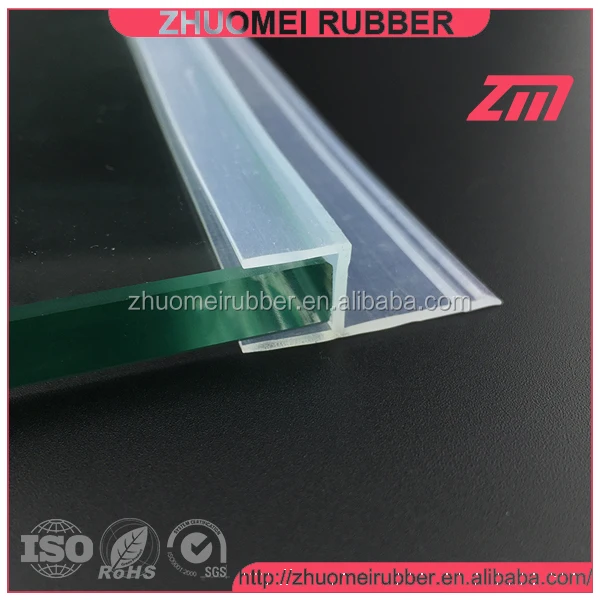 Silicone Shower Screen Door Edge Trim Glass Seal Strip Buy Shower Door Seal Strip,Glass Door