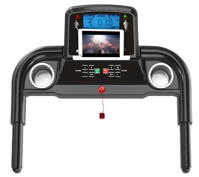 Motorised Folding Treadmill Cardio Electric Gym Running Machine In