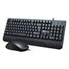 R8 Hot Sale Cheap Quiet Waterproof USB Office Wired Keyboard Mouse Combo