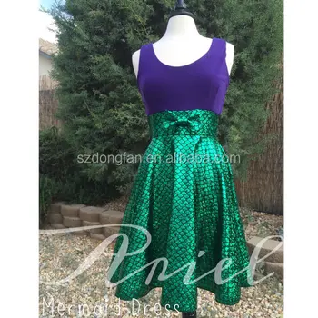 mermaid scale dress