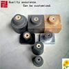 Steel ladle seating block for purging plugs tundish nozzle