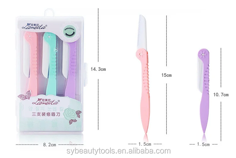 eyebrow razor