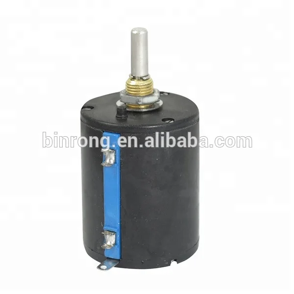 WXD3-13 1K ohm 2W Watts 4mm Round Shaft Rotary Wire Wound Potentiometer