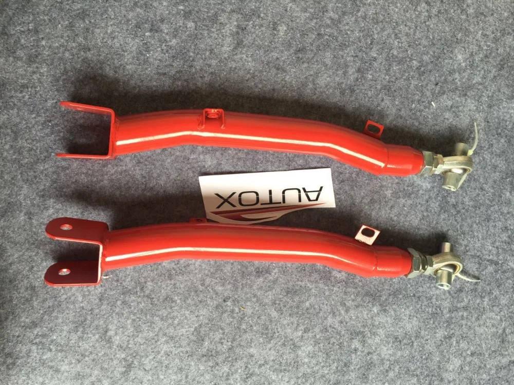 Adjustable Rear Lower Trailing Arm Link Kit Fit Impreza Wrx/sti 0207