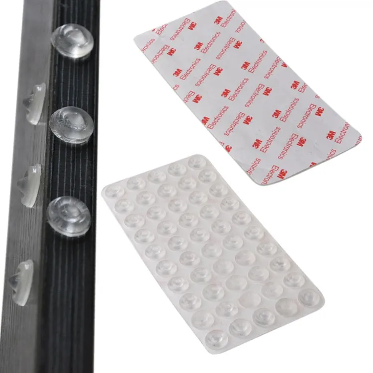 Clear Silicone Rubber Adhesive Bumper Pads / Silicone Dots Buy Self