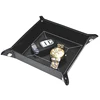 PU Valet Tray Leather Catchall Jewelry Tray Dice Box Coin Change Watches Candy Holder Sundries Tray