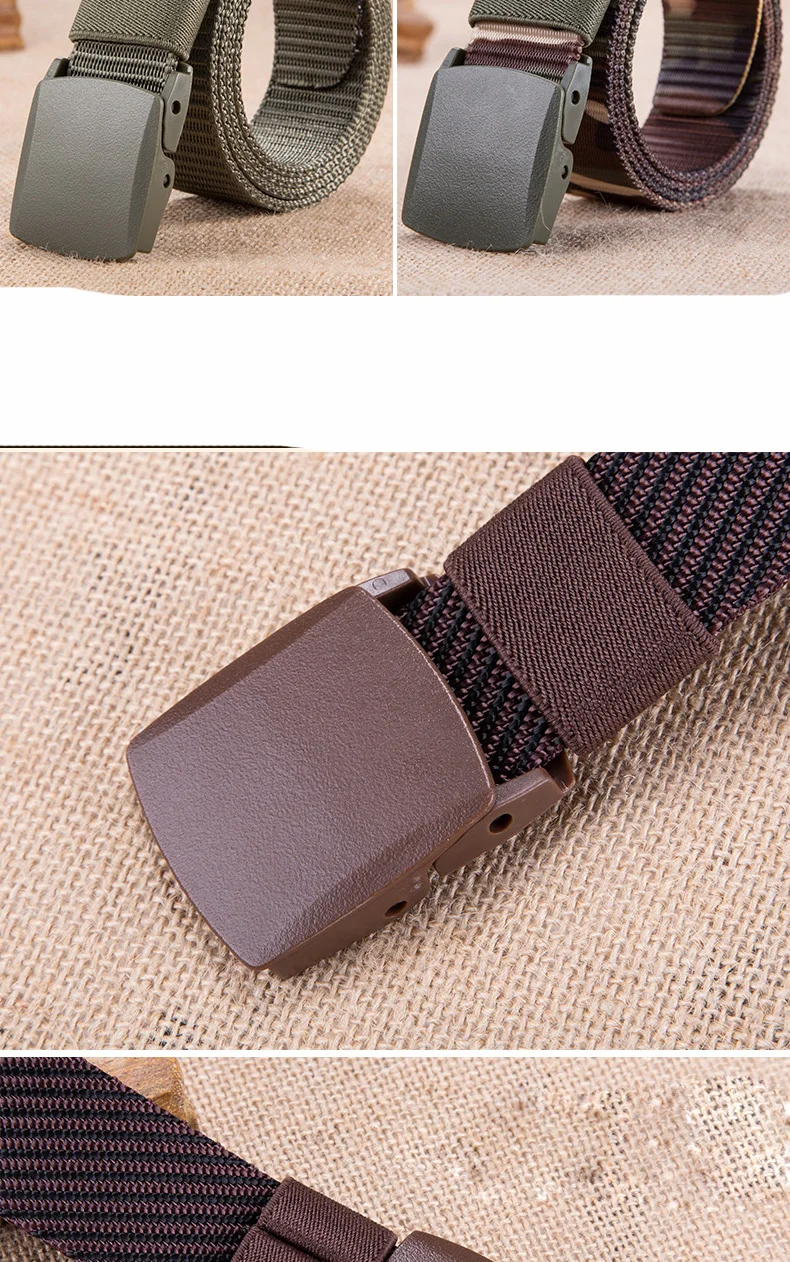 fabric belt black