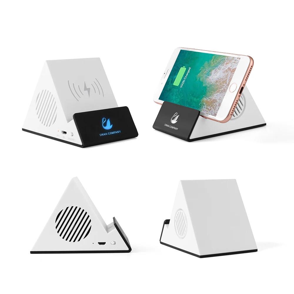 Factory Price Wireless Portable Speaker With Light Up Logo - ANKUX.COM