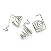 Hot selling and excellent battery spring contact copper wire connector electrical contact coil spring