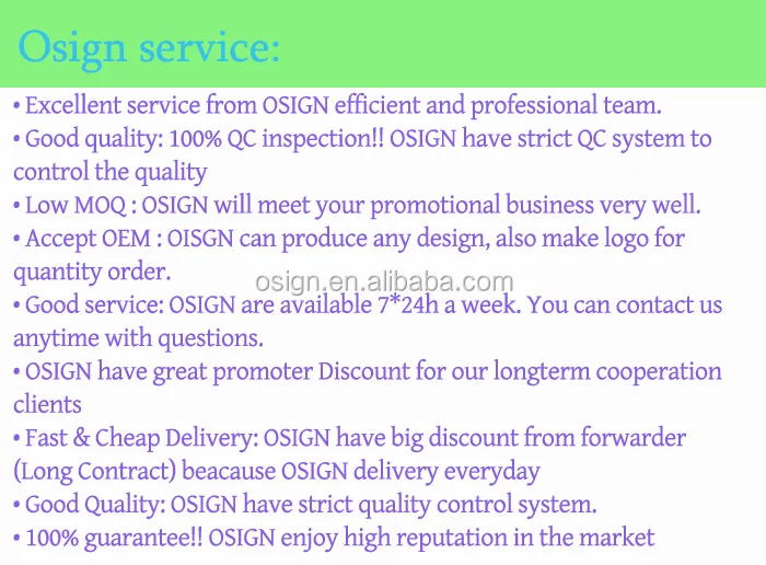 Osign good service