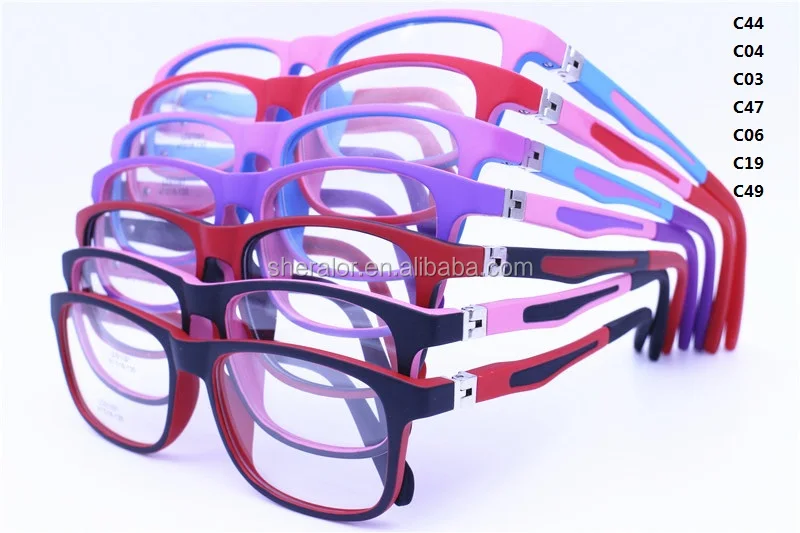 Wholesale 1091 Tr90 Materials 180 Degrees Flexible Spring Hinge Square Shape 13 Dual Solid