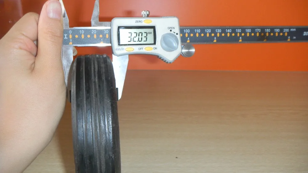 5 inch small solid castor wheel