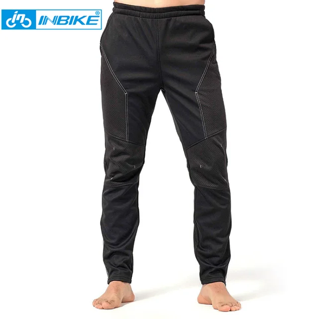 Pantalon Transpirable Cortaviento Impermeable para Running Ciclismo Trekking Senderismo Y Otros Deportes Al Aire Libre INBIKE Pantalones Deporte Largo Termico Hombre para Invierno 8635
