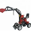 farming small mini tractor excavator with forest grab cheap price for sale