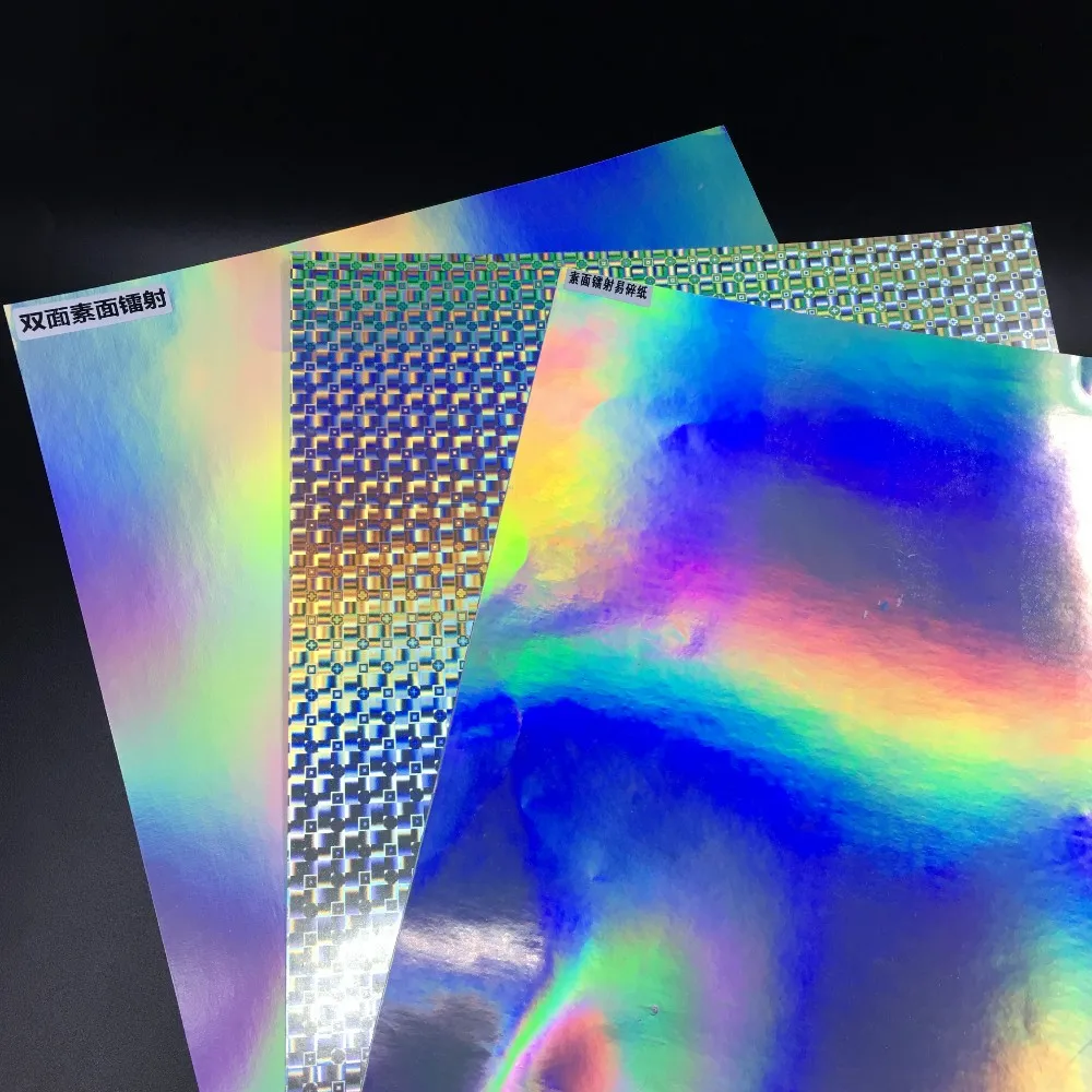 High Quality Laser Printer Sticker Paper,Hologram Destructible Vinyl