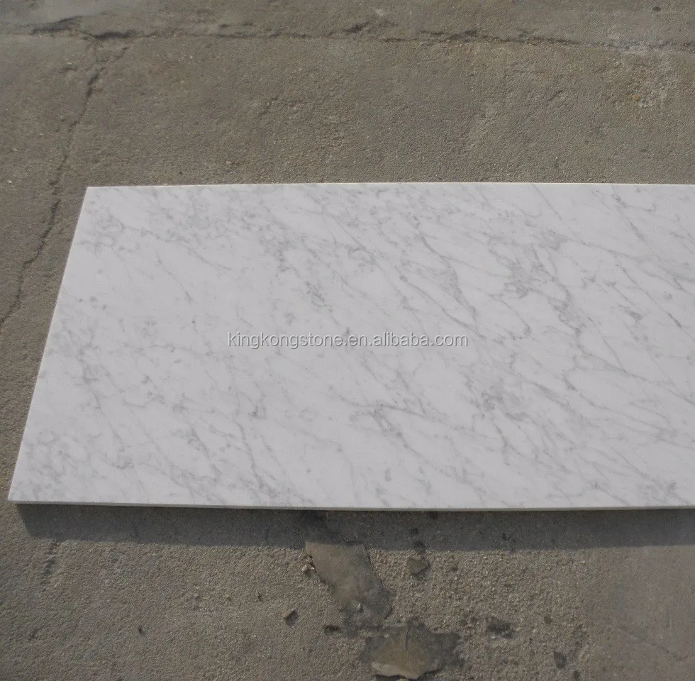Hot sale good quality carrara white marble tiles antique surface