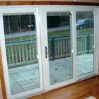 Ucuz ev kapı al&uuml;minyum teras ses ge&ccedil;irmez 3 panel s&uuml;rg&uuml;l&uuml; veranda kapısı fiyat