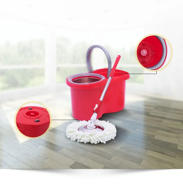 2019 Hot Selling Free Sample Red Color Easy Use Cleaning 360 Magic Spin Rotating Floor Mop And Bucket Set System_10.jpg