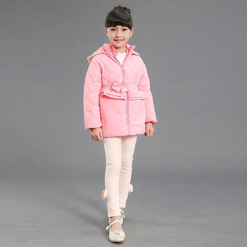 Free Shipping Wholesale Winter Dress Coat For Girls Fashion Down Coat