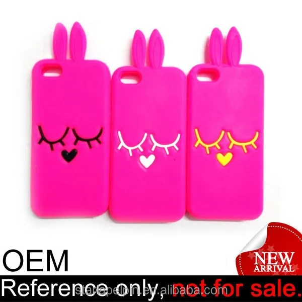 custom logo cute cartoon cheap silicone mobile case for iphone cover