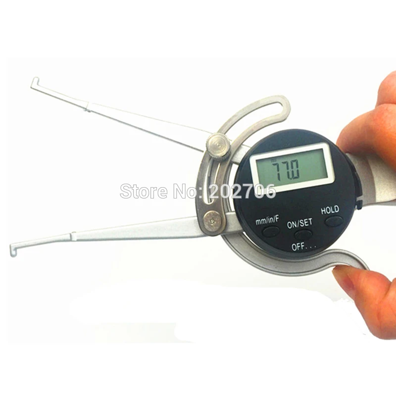 12.7165mm Inside Caliper Spring Loaded Electronic Digital Lcd External