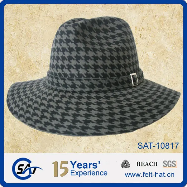 houndstooth hat