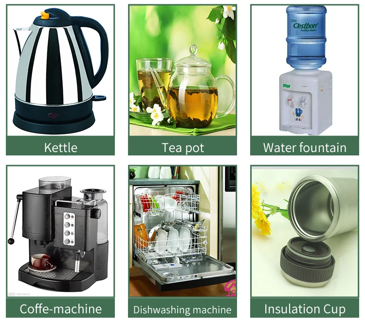 Granular Scale Removing Agent Oem Cleaning Coffee Tea Pot Machine