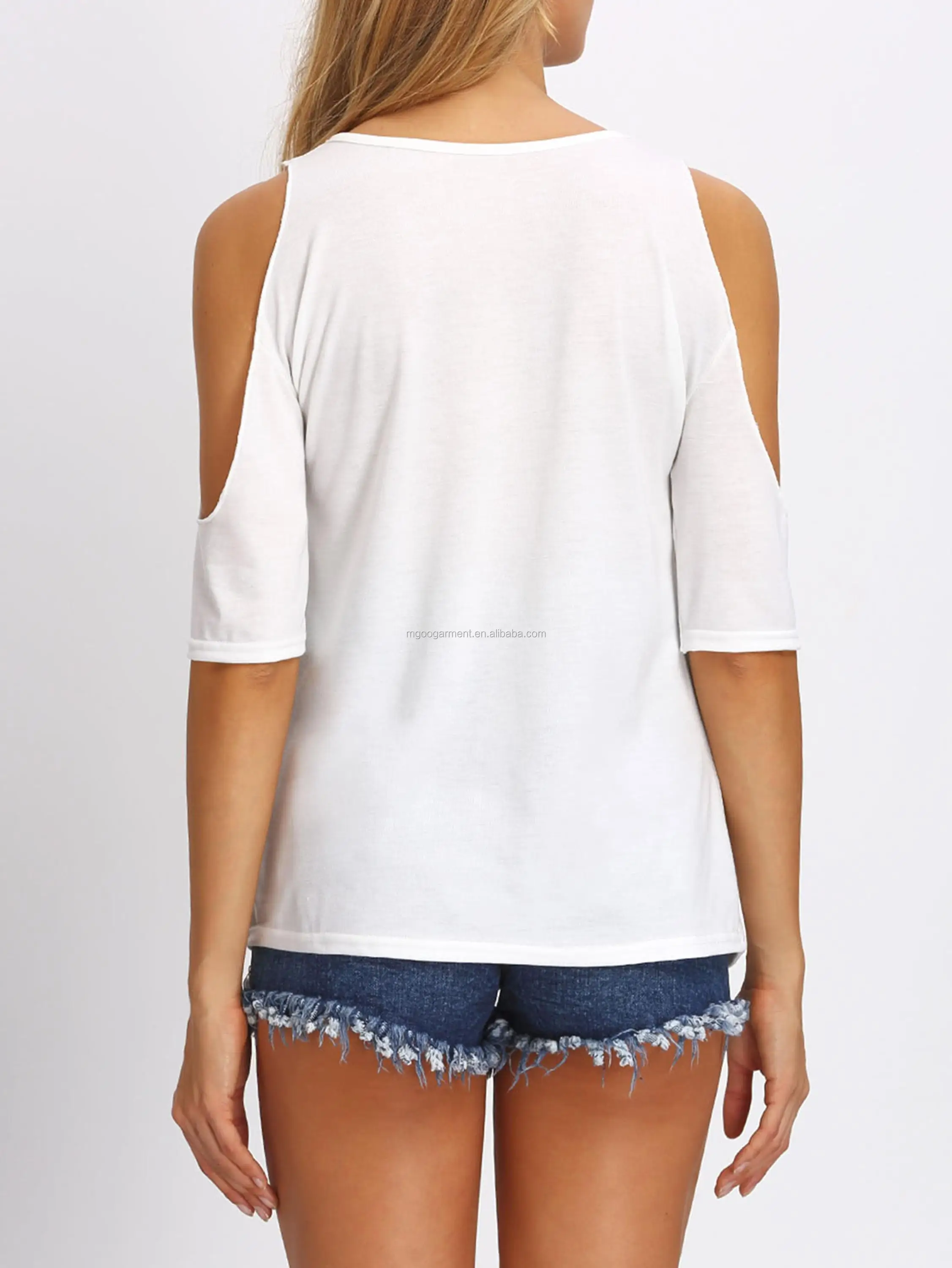 square shoulder shirt